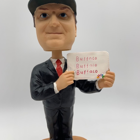 Buffalo Bisons Tim Russert NBC Meet the Press SGA Bobblehead Original Box - Picture 4 of 16